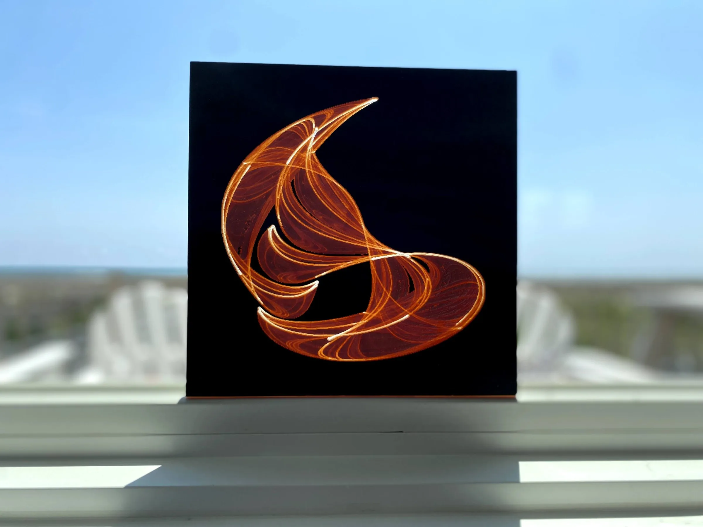 Carved and poured tiles